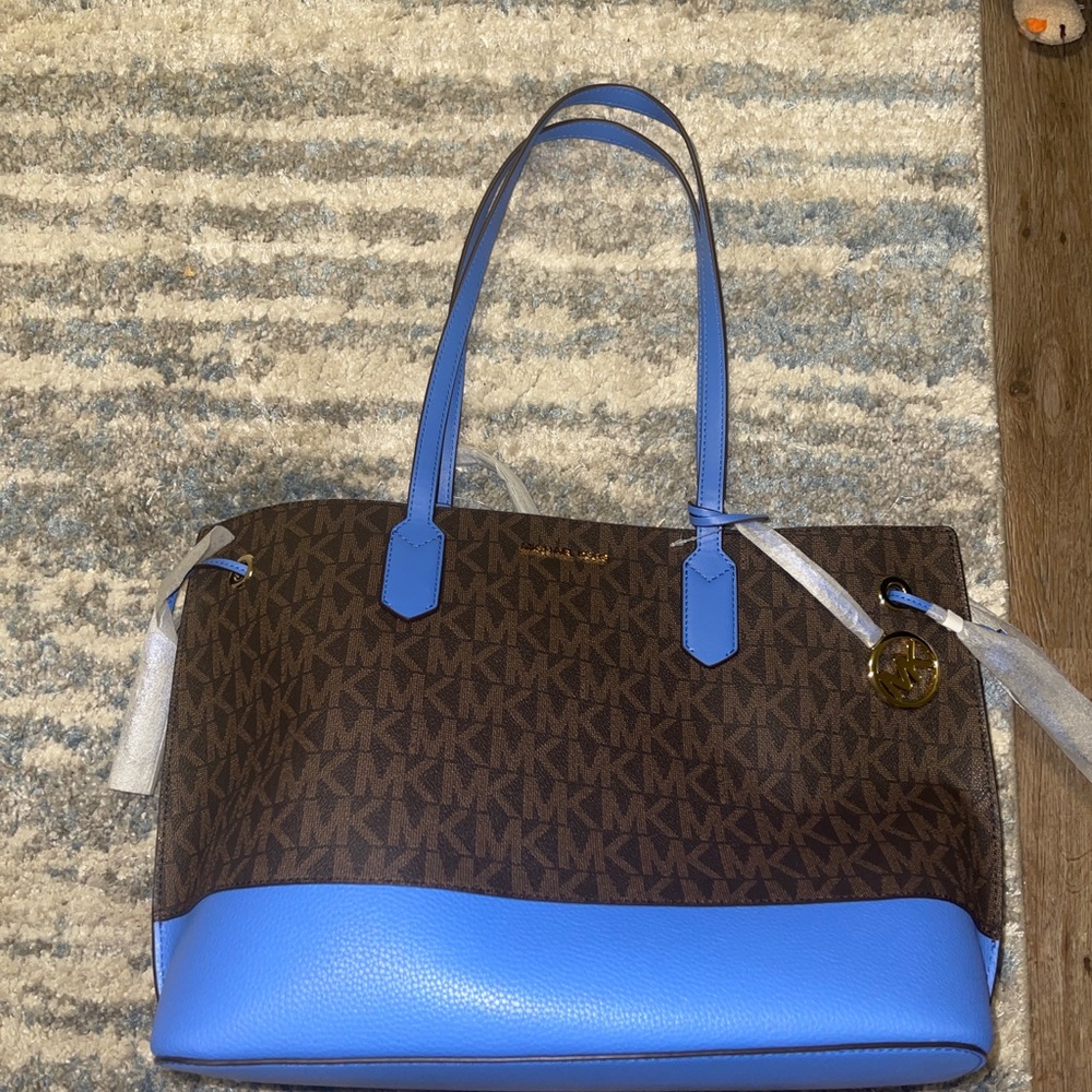 Firm!BNWT Michael Kors Trista tote Oxford